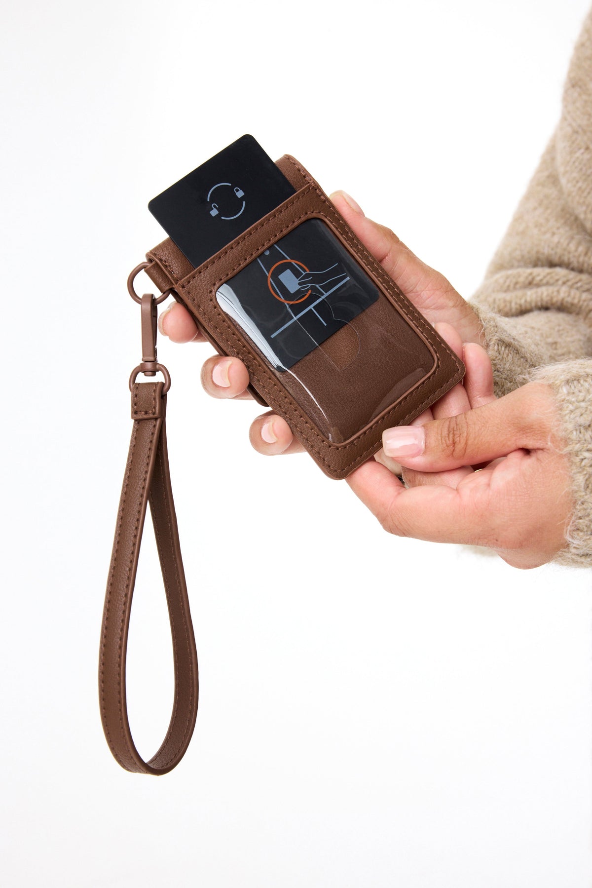 The ID Wristlet in Maple - Image 6