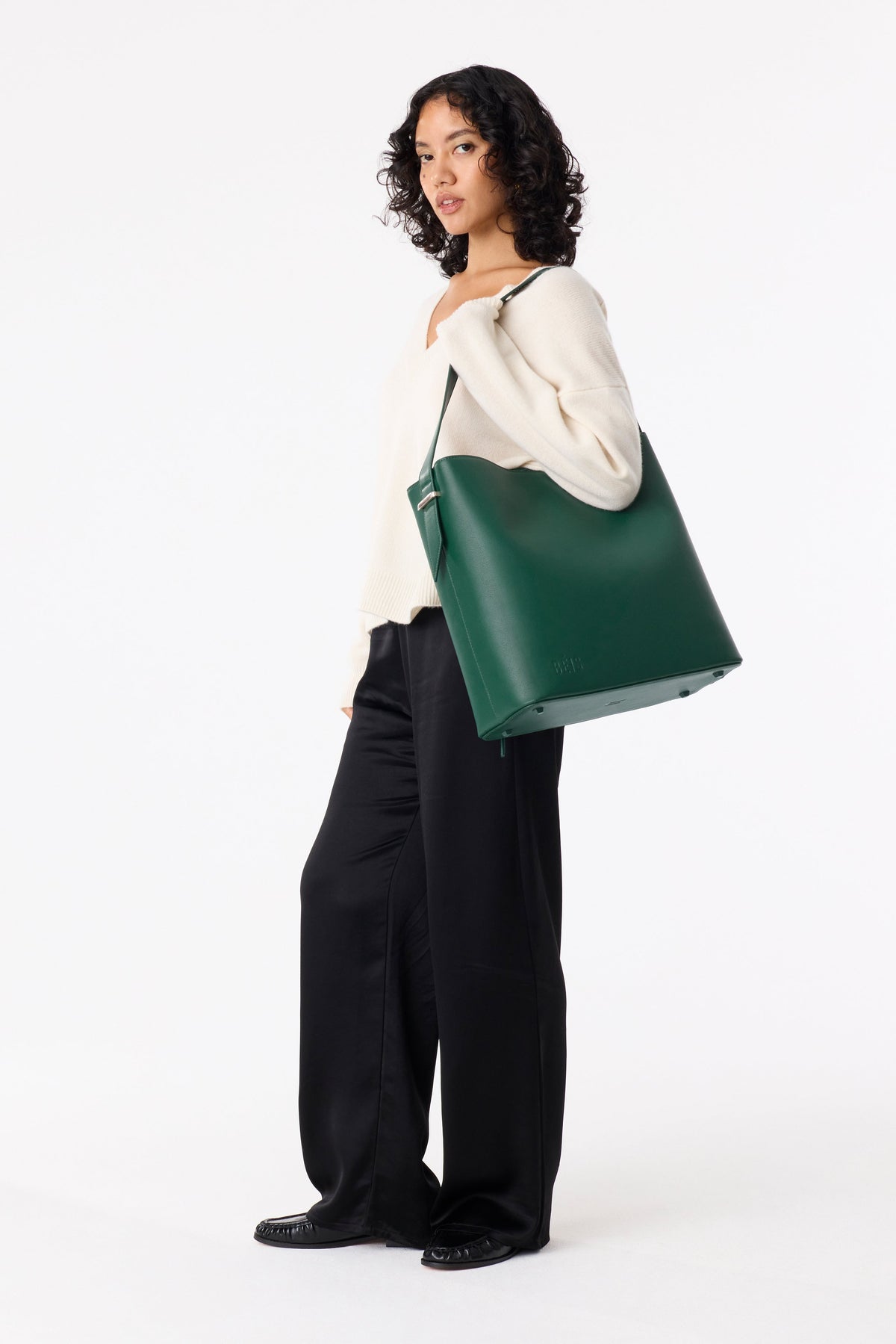The Essential Tote in Wicked Green - Image 3