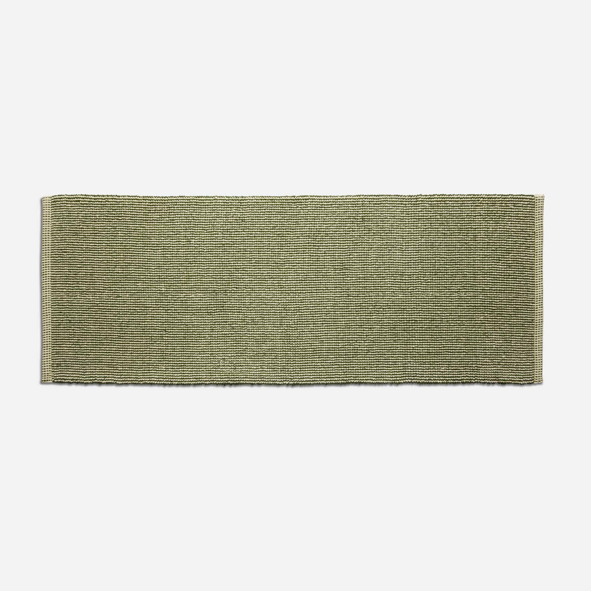 Handwoven Bath Rug - Fresh Moss / Runner