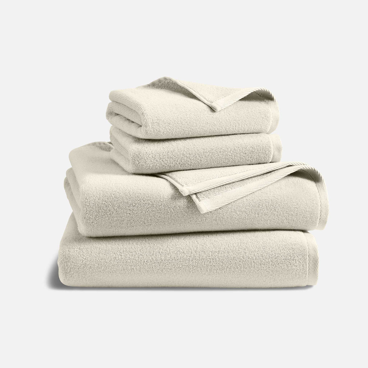 Plush Turkish Cotton Bath Sheet Bundle - Pebble