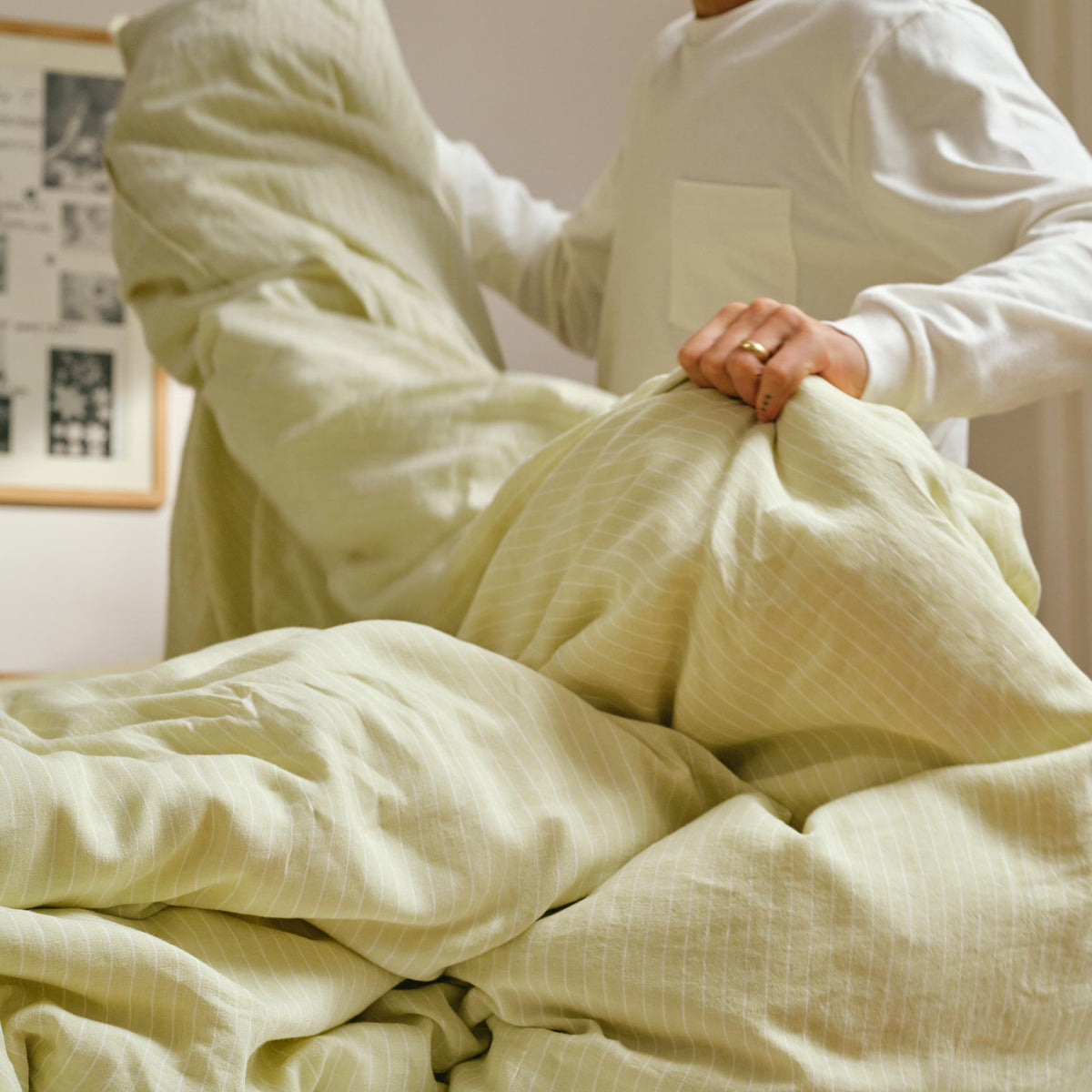 Washed European Linen Duvet Cover - Last Call - Image 38