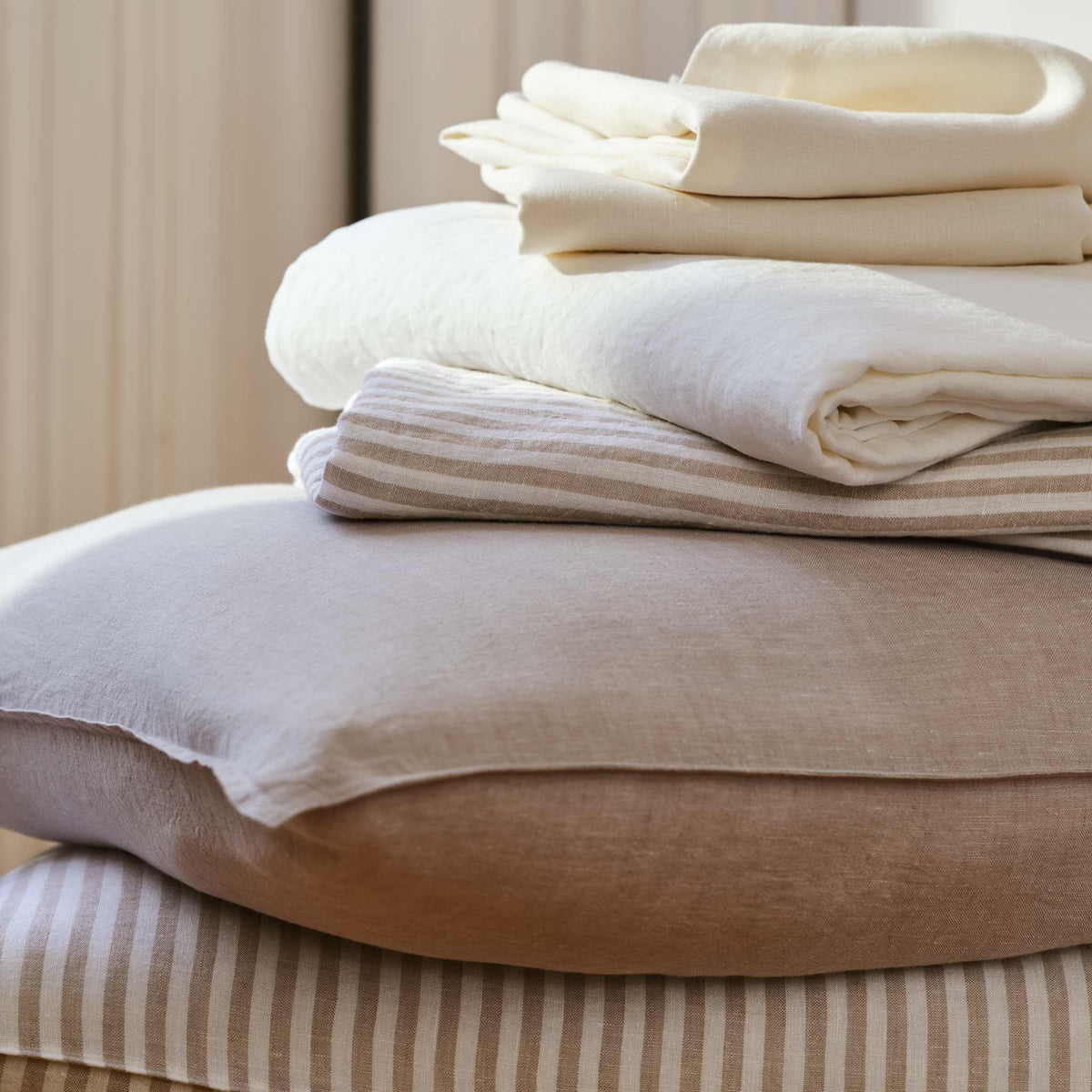 Washed European Linen Pillowcase Set - Image 56