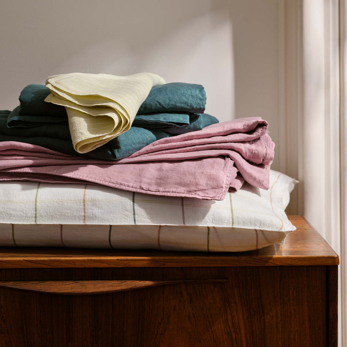 Washed European Linen Duvet Cover - Last Call - Image 67