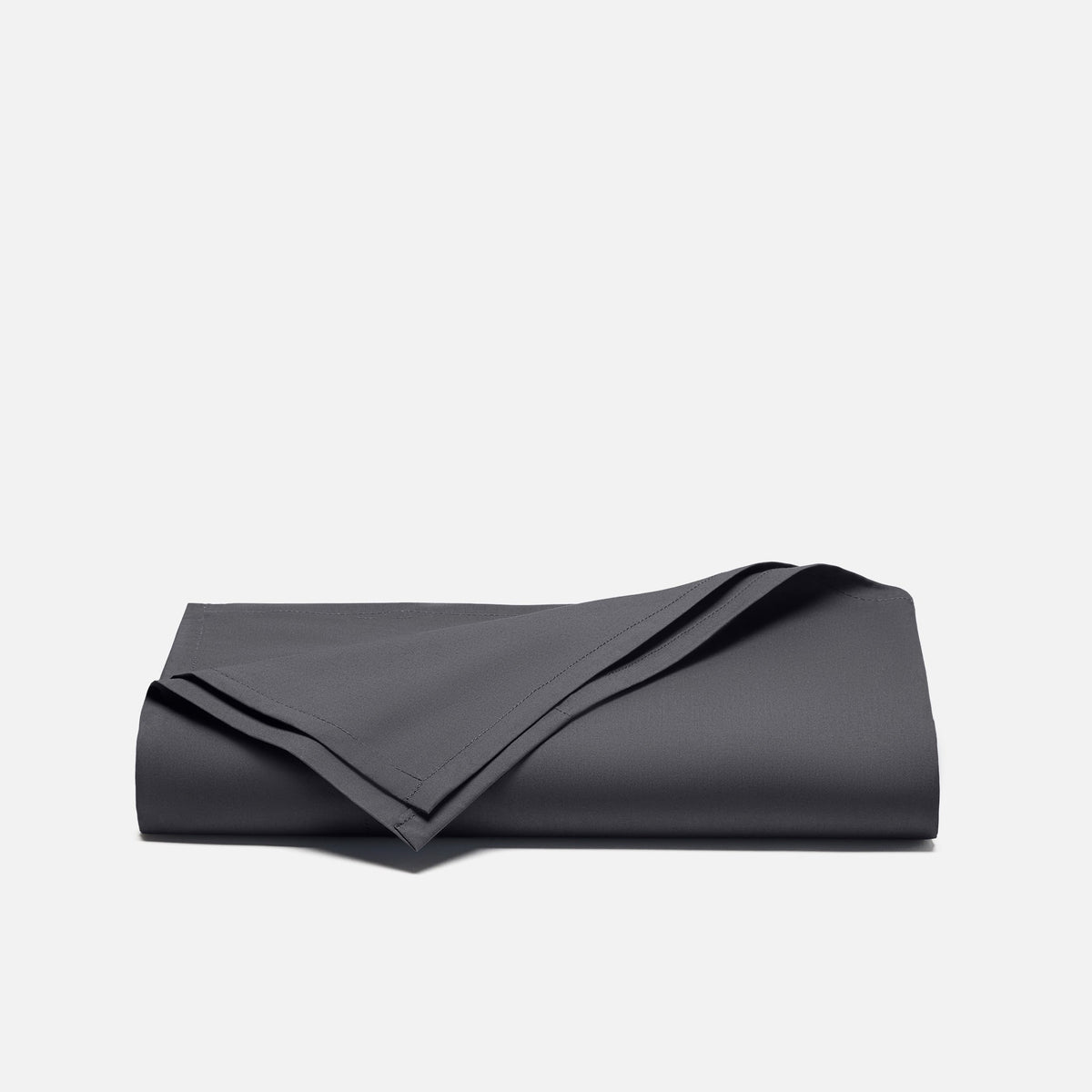 Luxe Sateen Flat Sheet - Slate