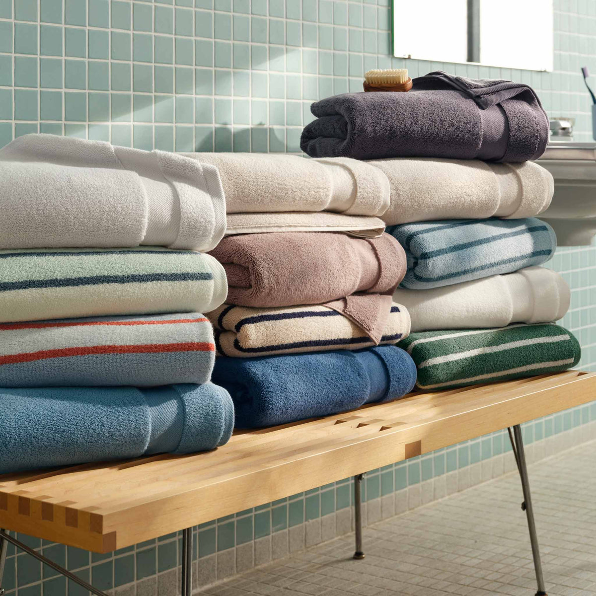 Super-Plush Turkish Cotton Bath Towel Bundle - Image 79
