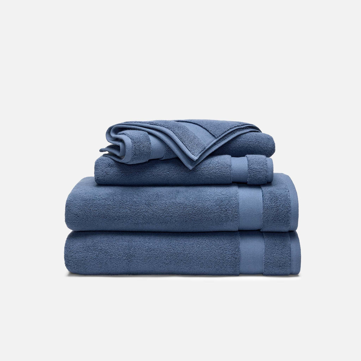 Super-Plush Turkish Cotton Bath Towel Bundle - Abyss