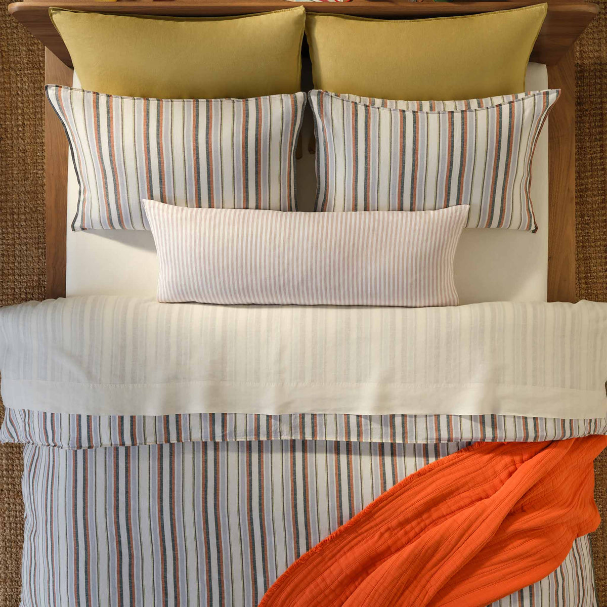 Washed European Linen Duvet Cover - Image 156