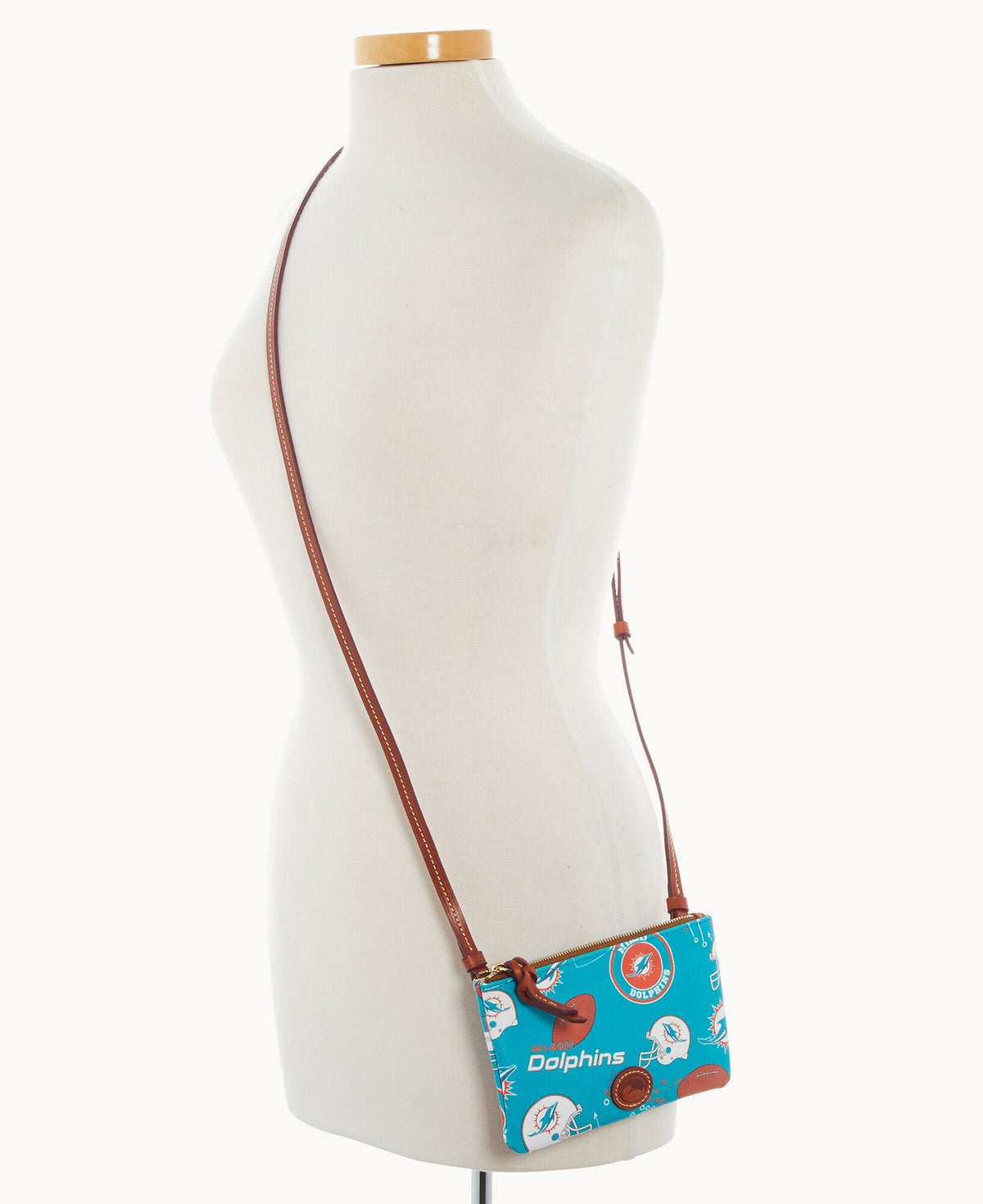 NFL Dolphins Top Zip Crossbody - Image 4