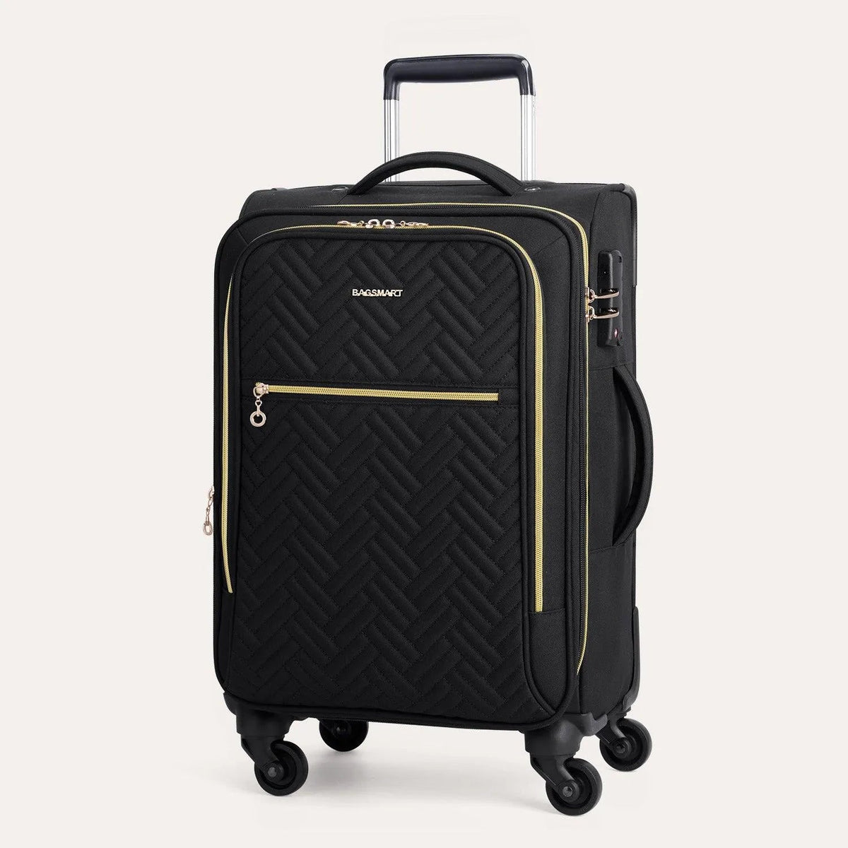 20 Inch Bonchemin Quilted Business & Travel Suitcase - Image 19
