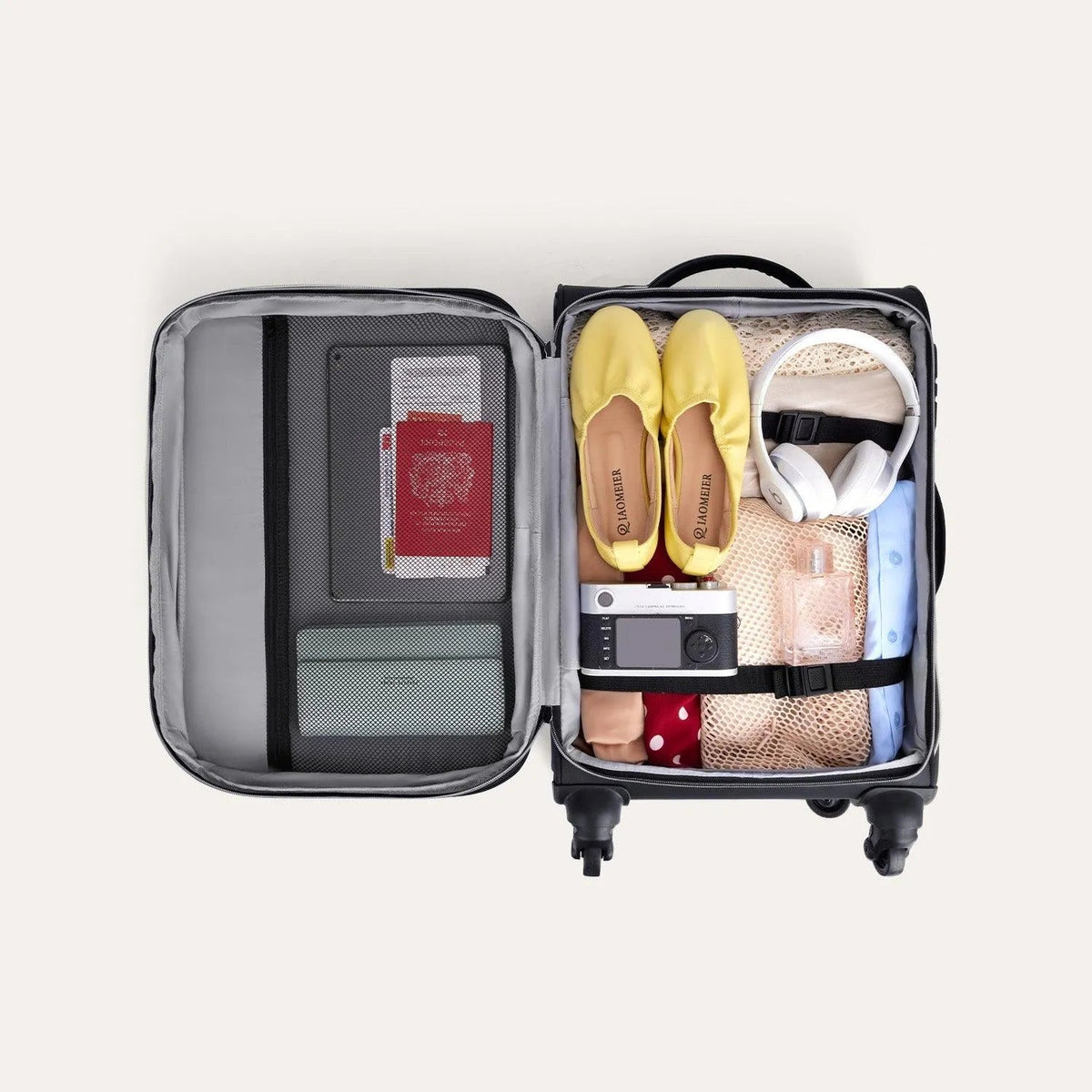20 Inch Bonchemin Quilted Business & Travel Suitcase - Image 5