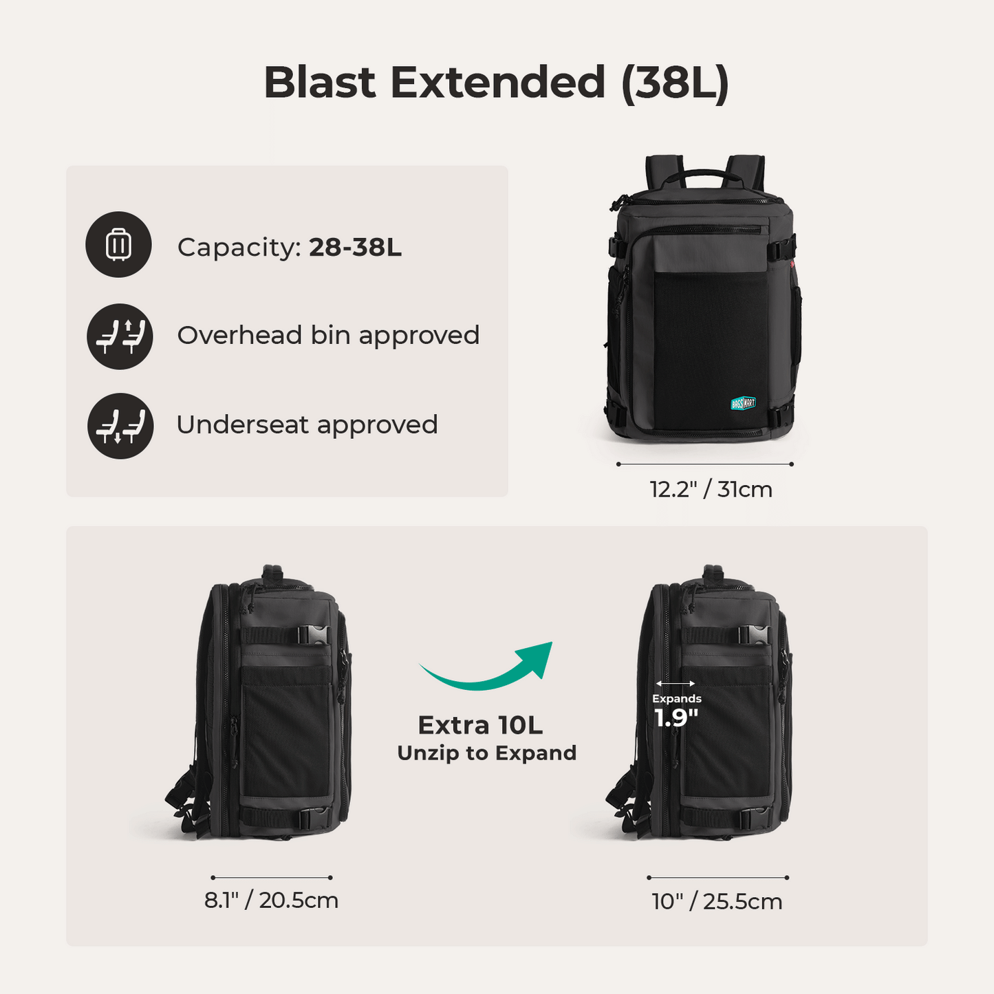 Blast Mesh Travel Backpack - Image 51