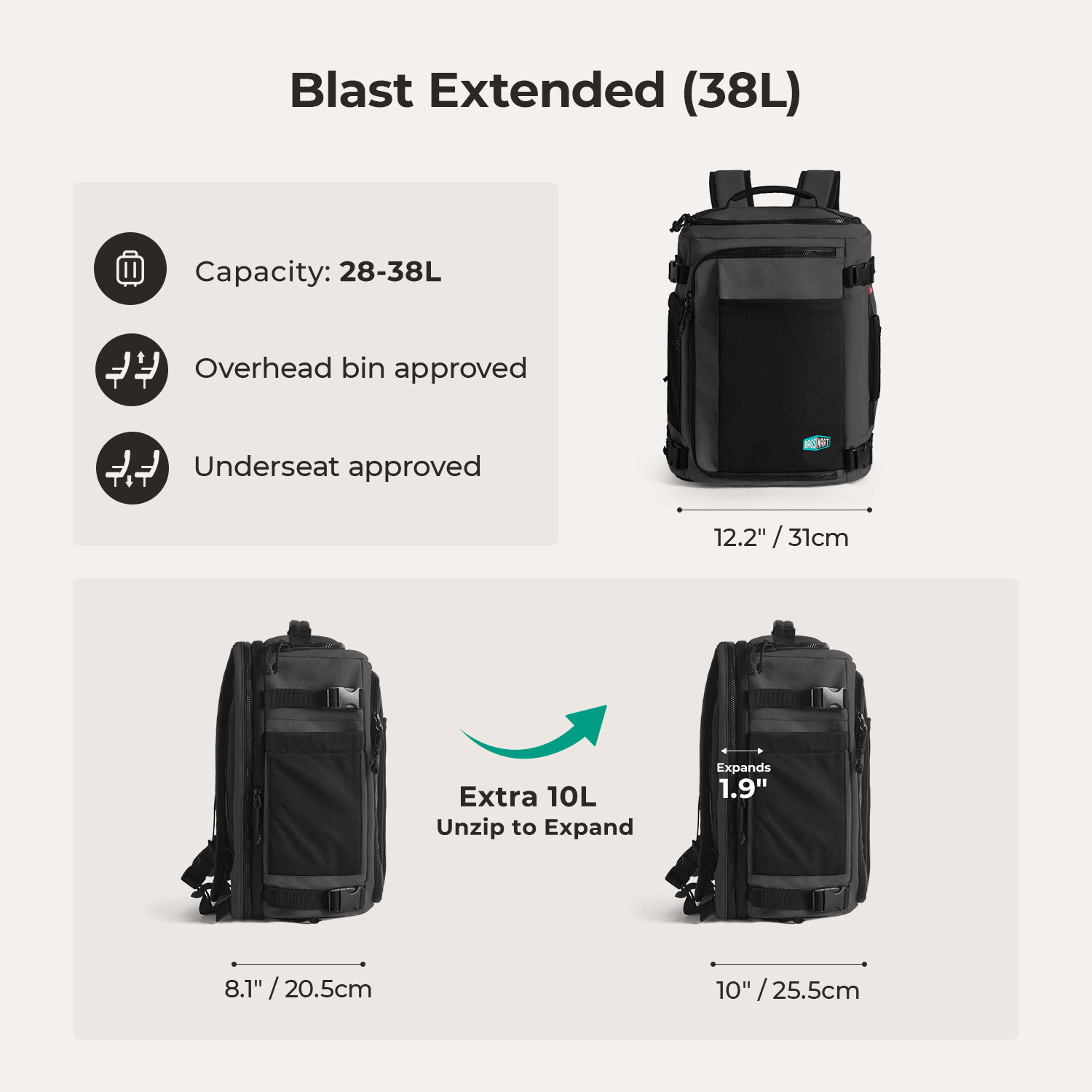 Blast Mesh Travel Backpack - Image 51