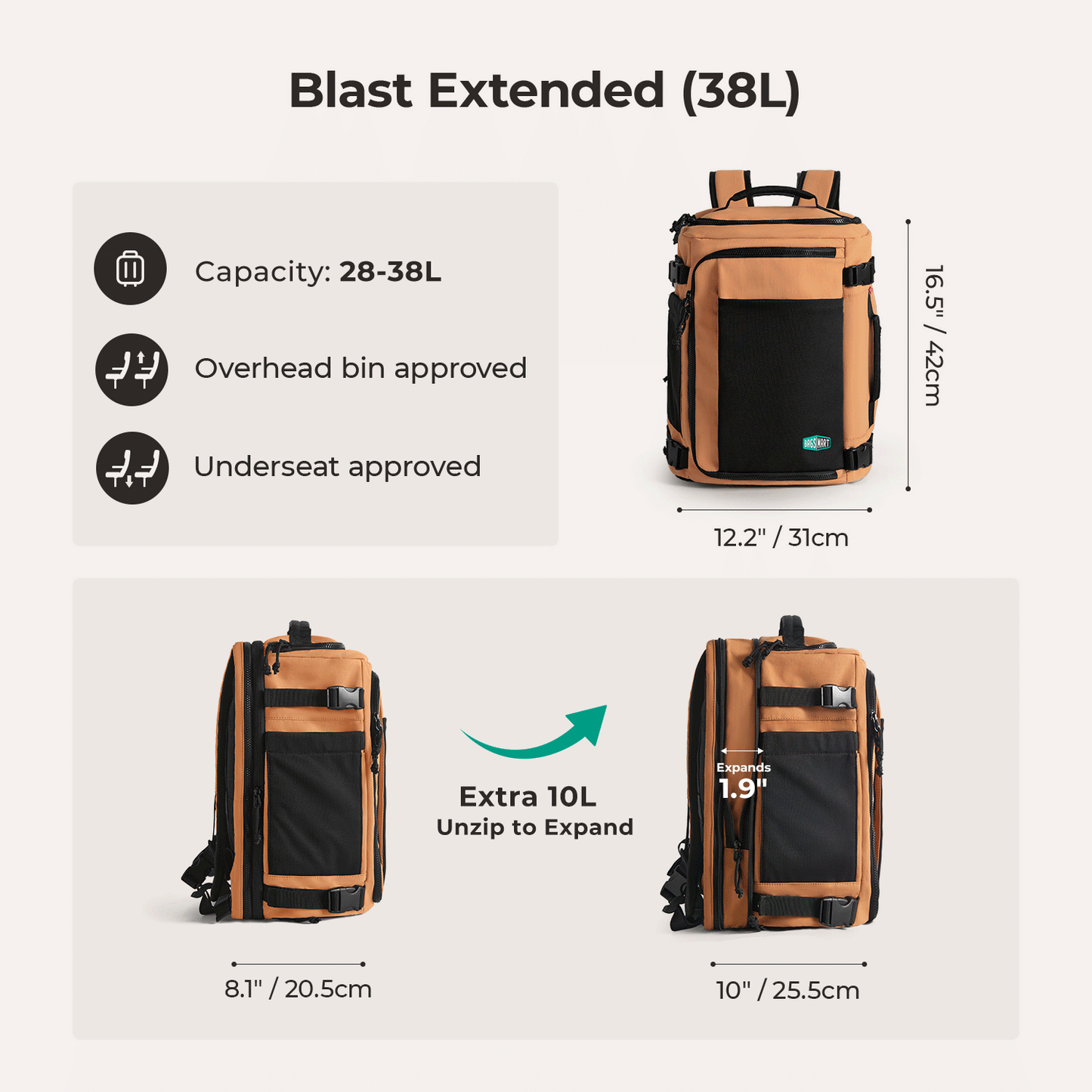 Blast Mesh Travel Backpack - Image 39