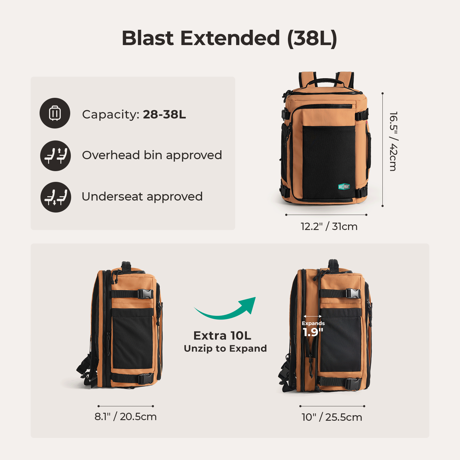 Blast Mesh Travel Backpack - Image 39