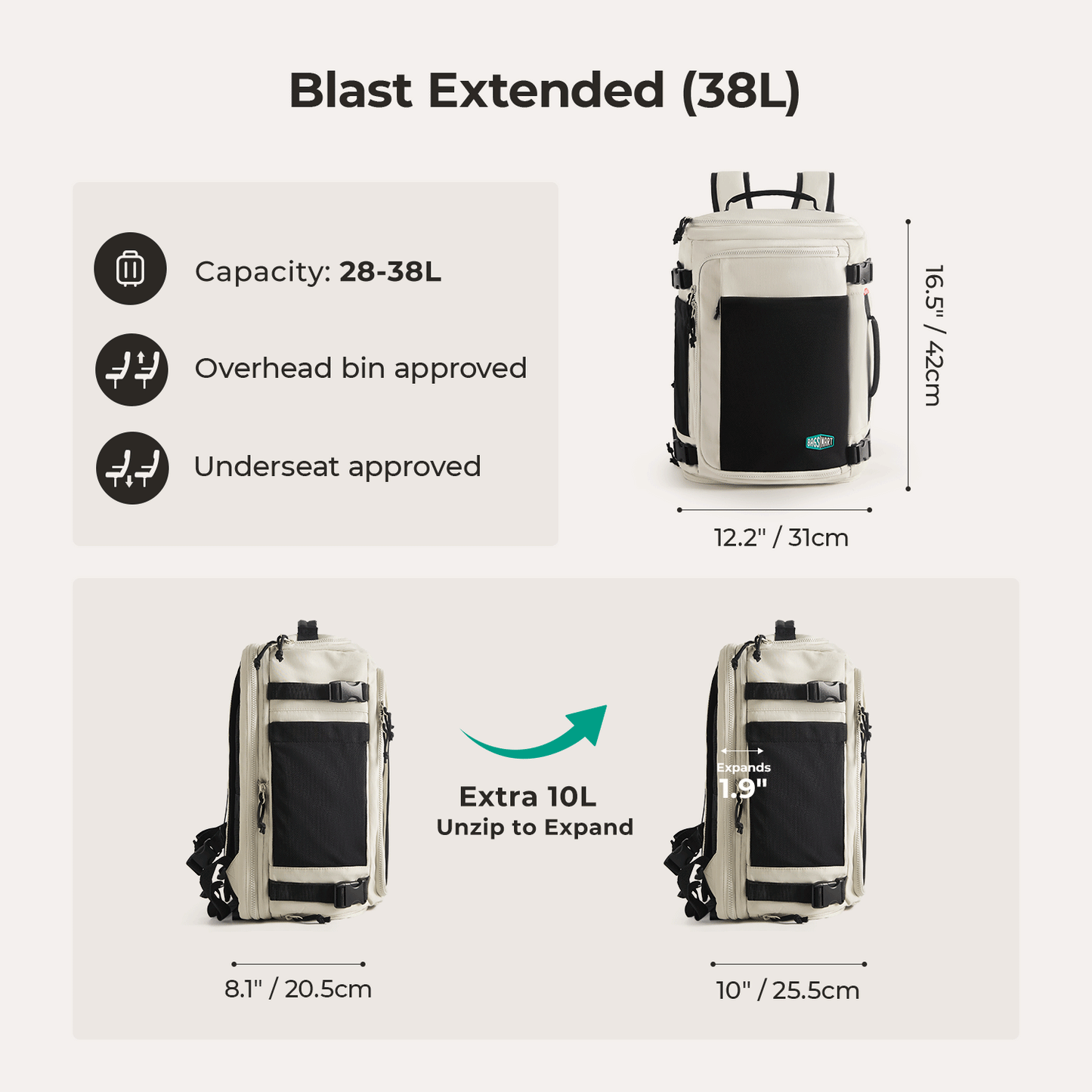 Blast Mesh Travel Backpack - Image 3