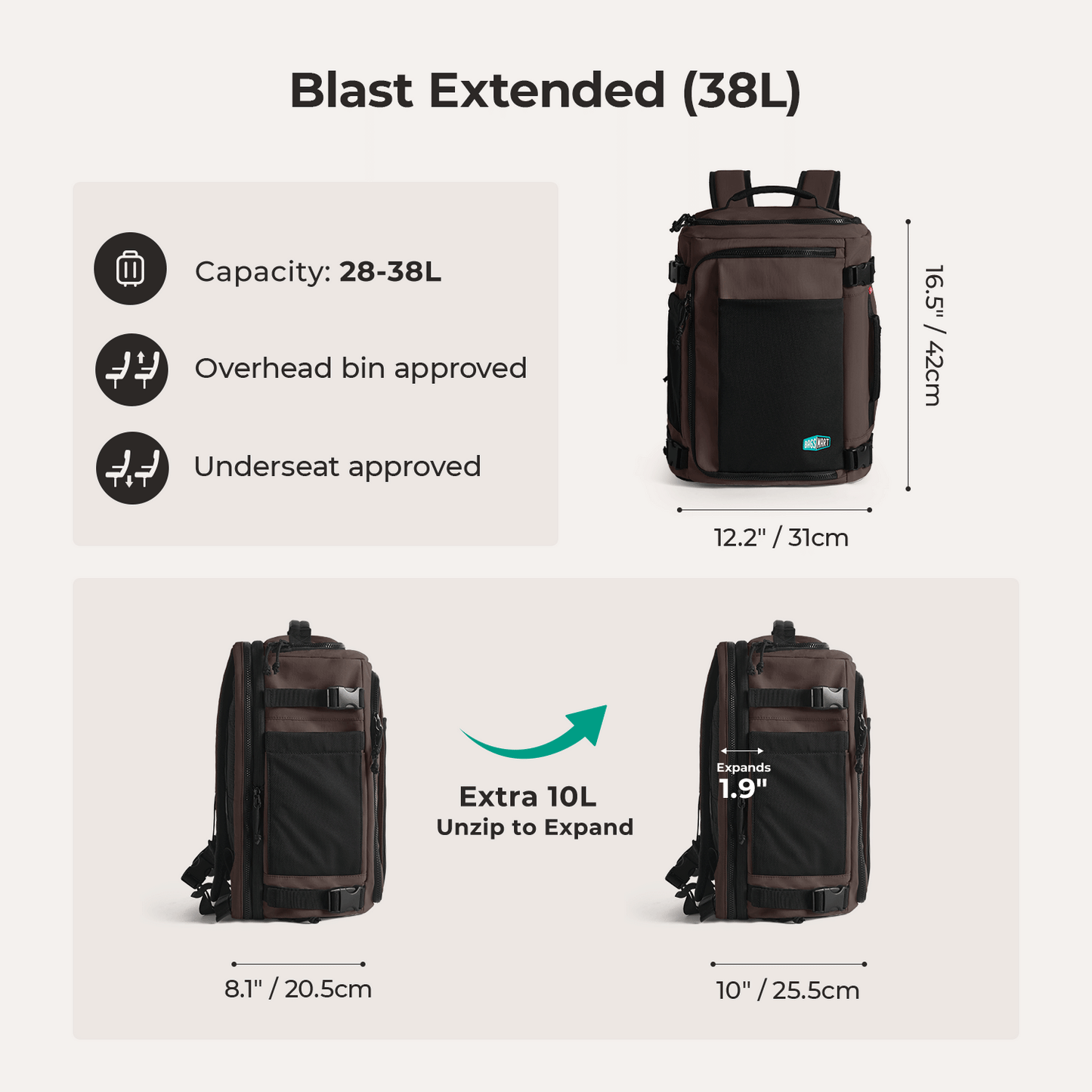 Blast Mesh Travel Backpack - Image 62