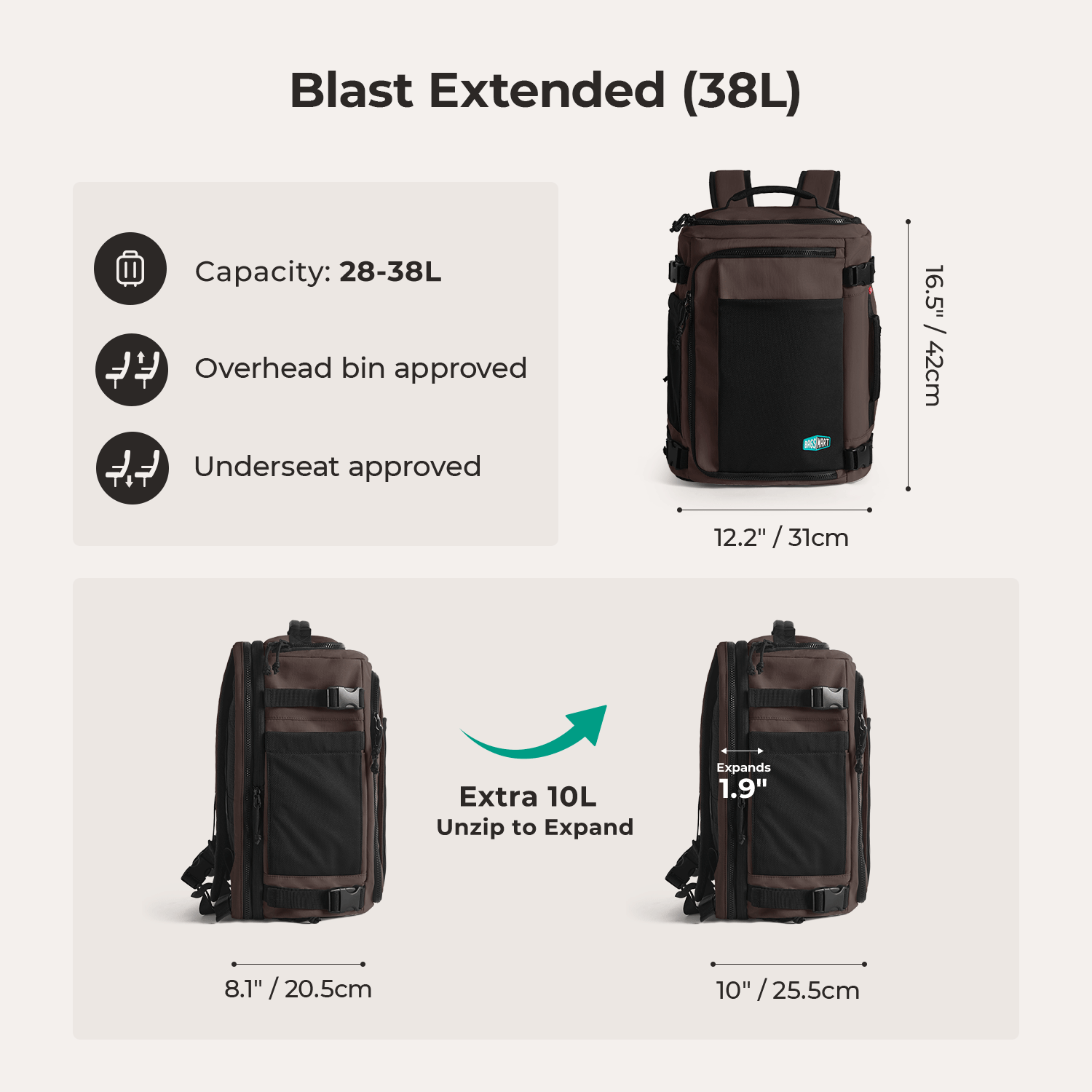 Blast Mesh Travel Backpack - Image 62