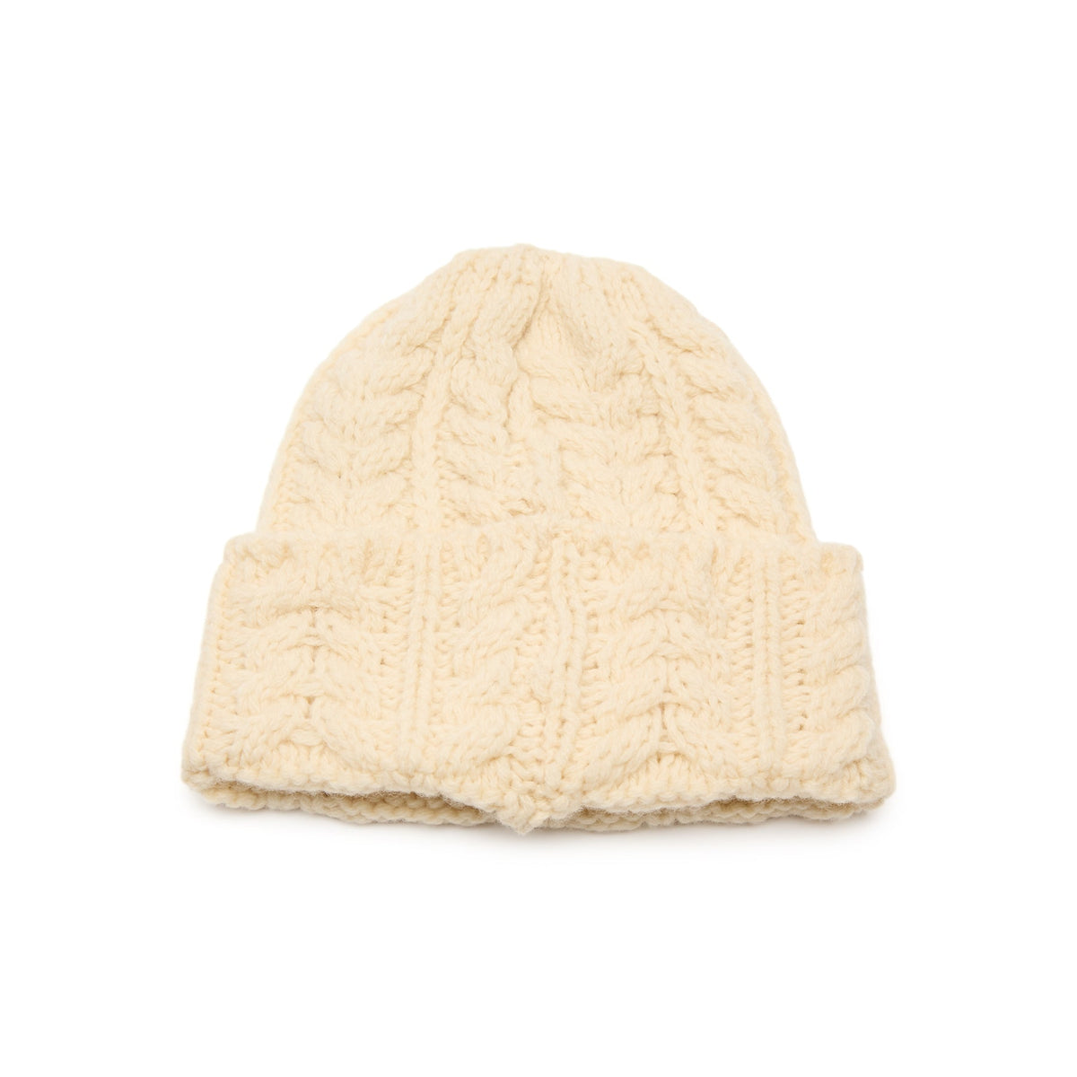 Noah Fisherman Beanie (Natural) - Image 2