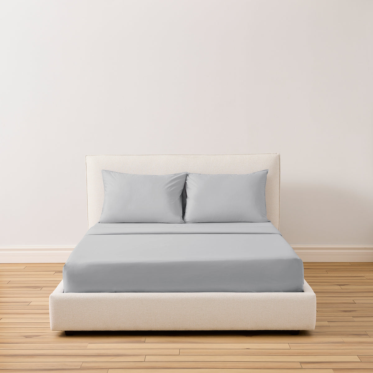 Supima Cotton Fitted Sheet - Rain / Queen