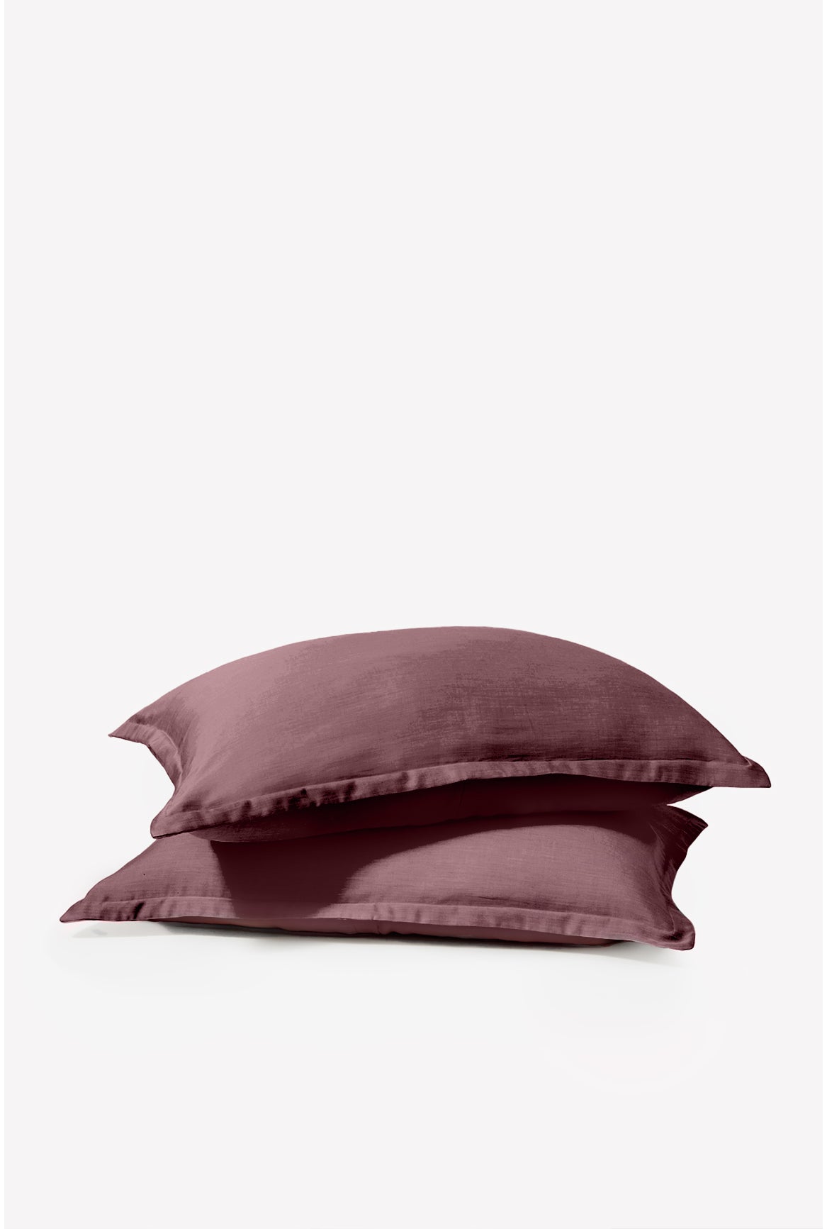 Breeze Shams - Burgundy