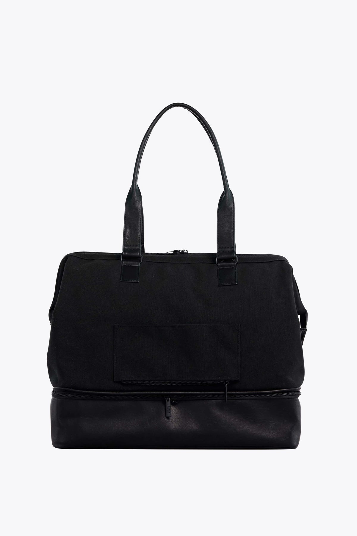 The Convertible Weekender in Black - Image 4