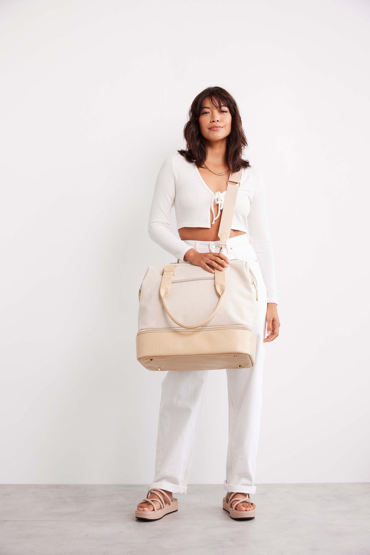 Resale The Mini Weekender in Beige - Image 6
