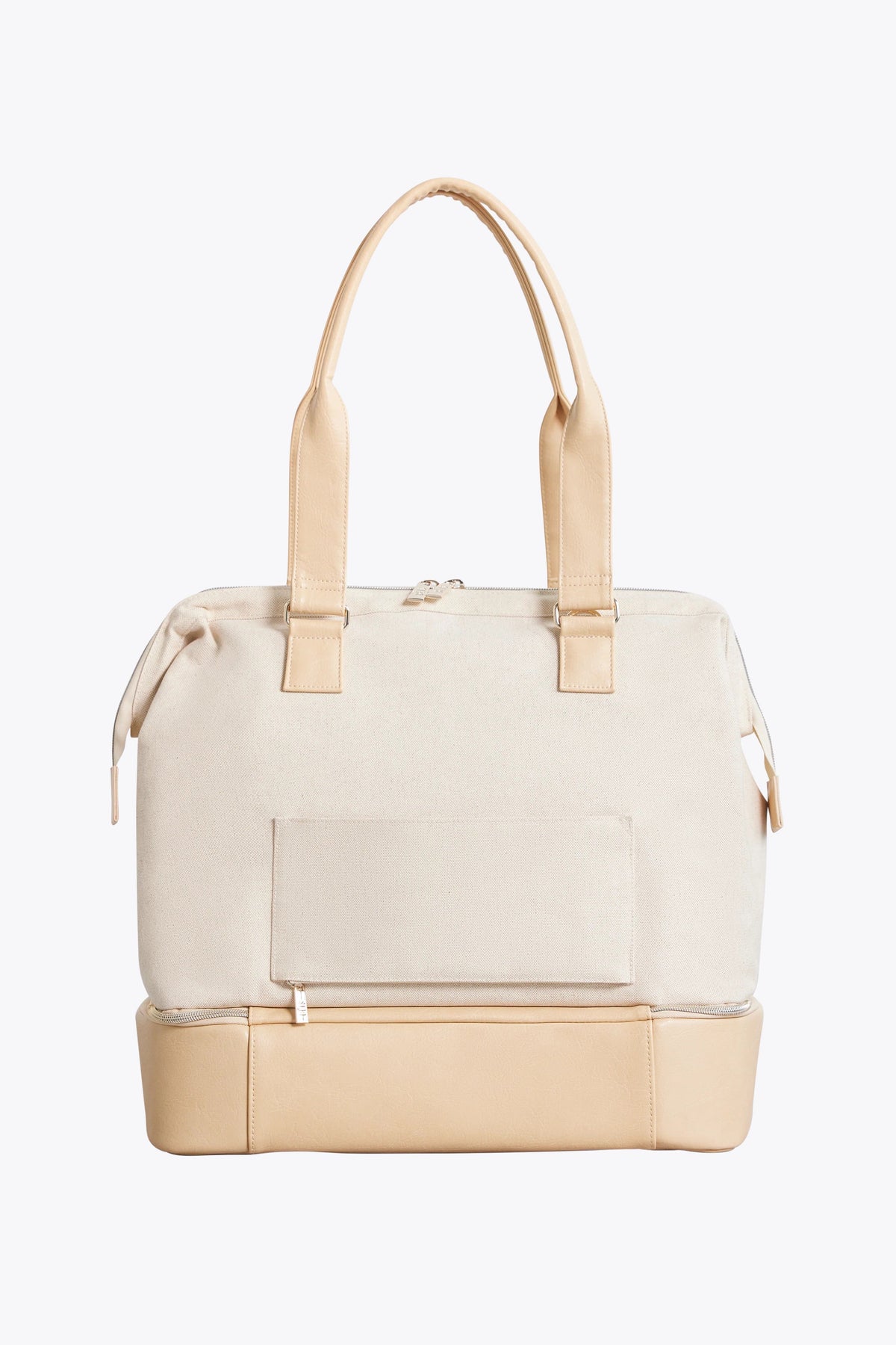 The Mini Weekender in Beige - Image 3