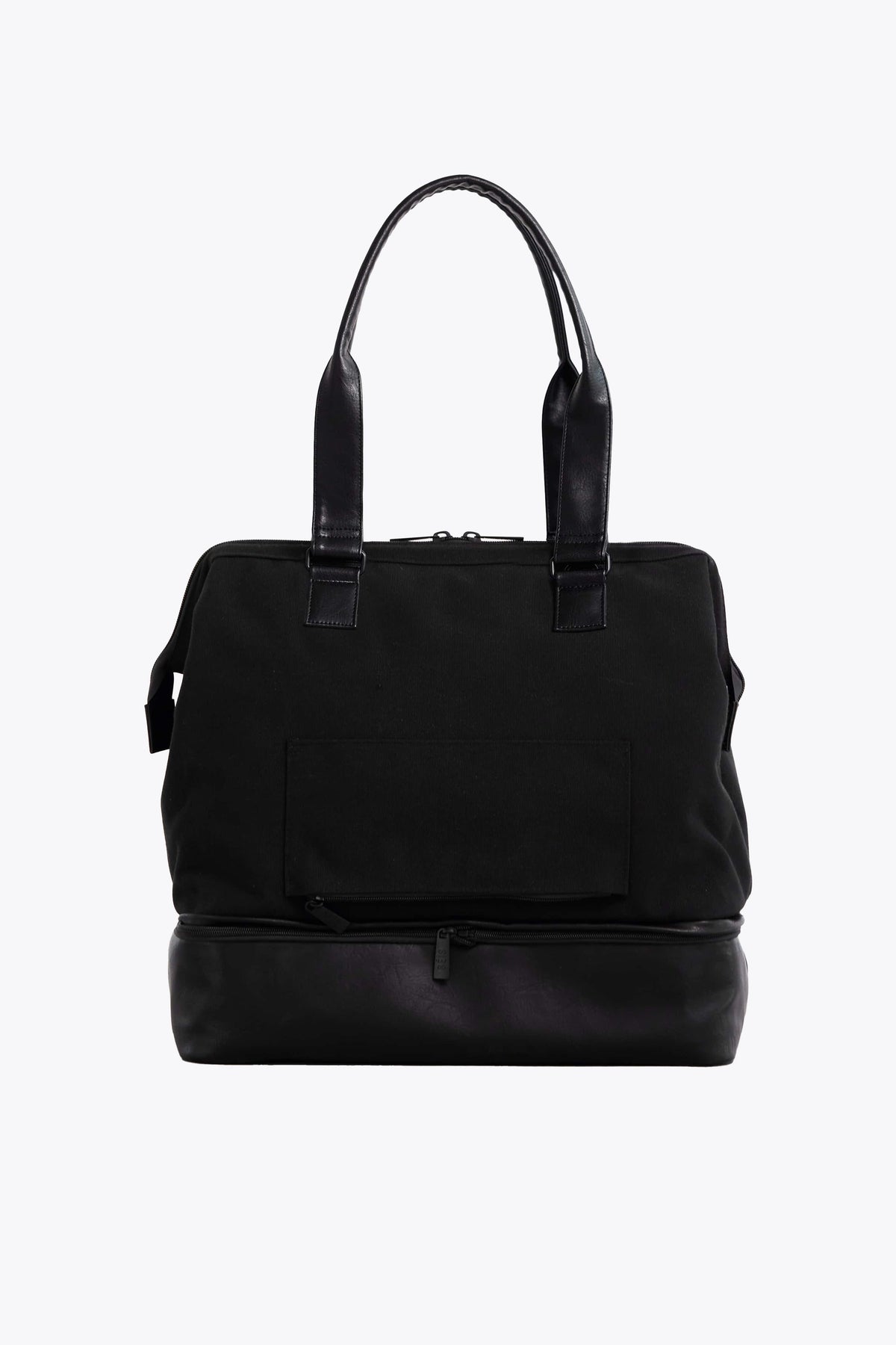 The Convertible Mini Weekender in Black - Image 3