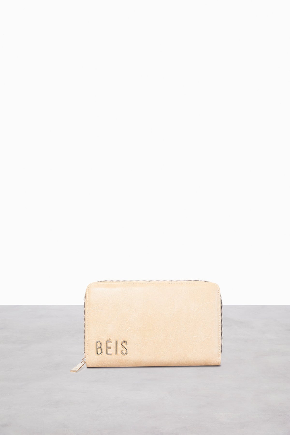 The Travel Wallet in Beige - Image 4