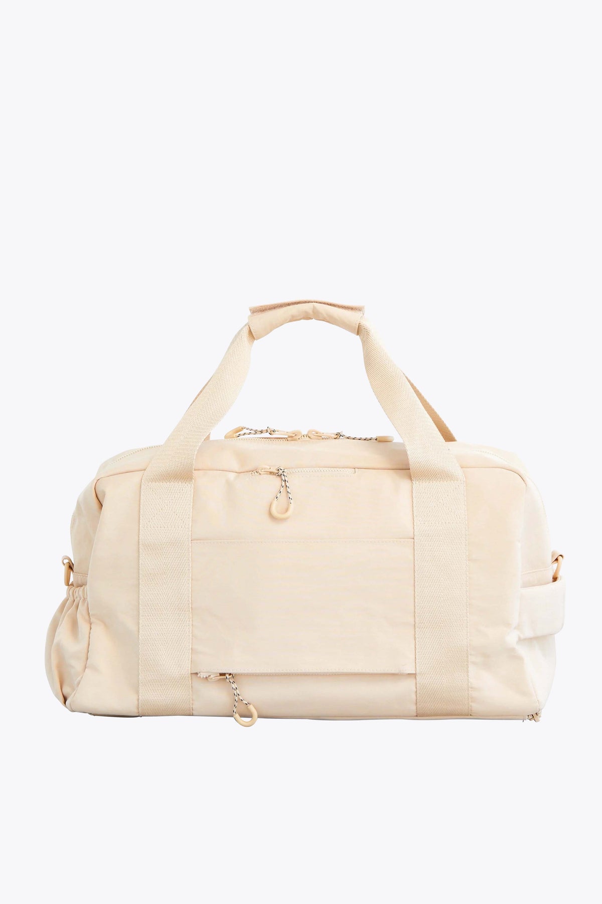 The Sport Duffle Backpack in Beige - Image 3