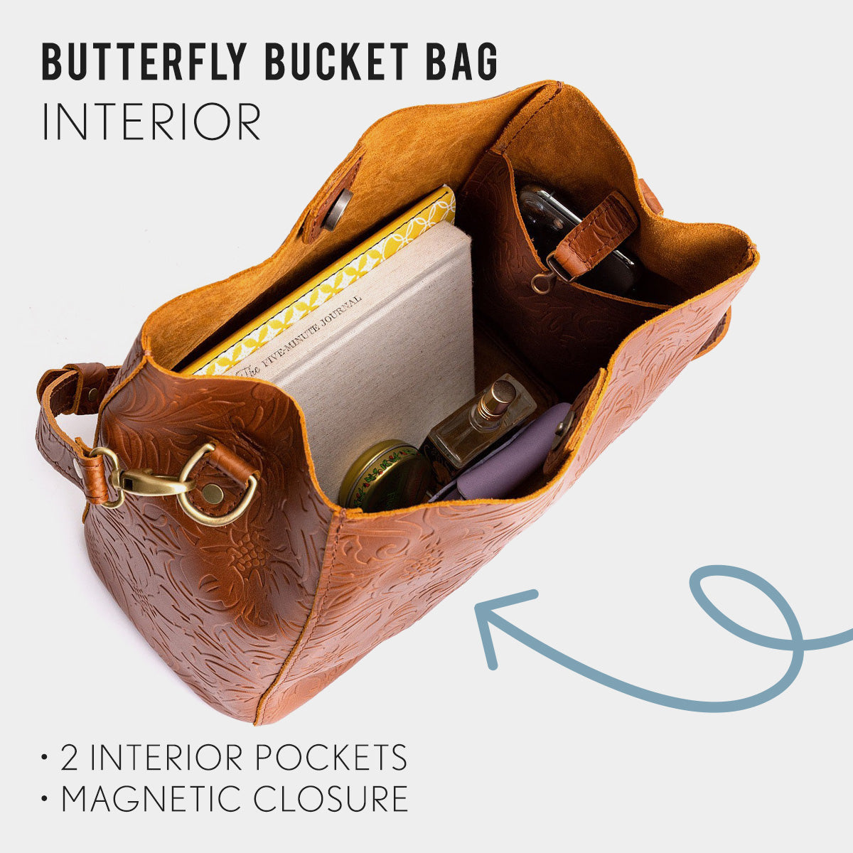 Butterfly Bucket Bag - Image 50