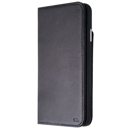 Case-Mate Wallet Folio Genuine Leather Case for Apple iPhone XS Max - Black - New