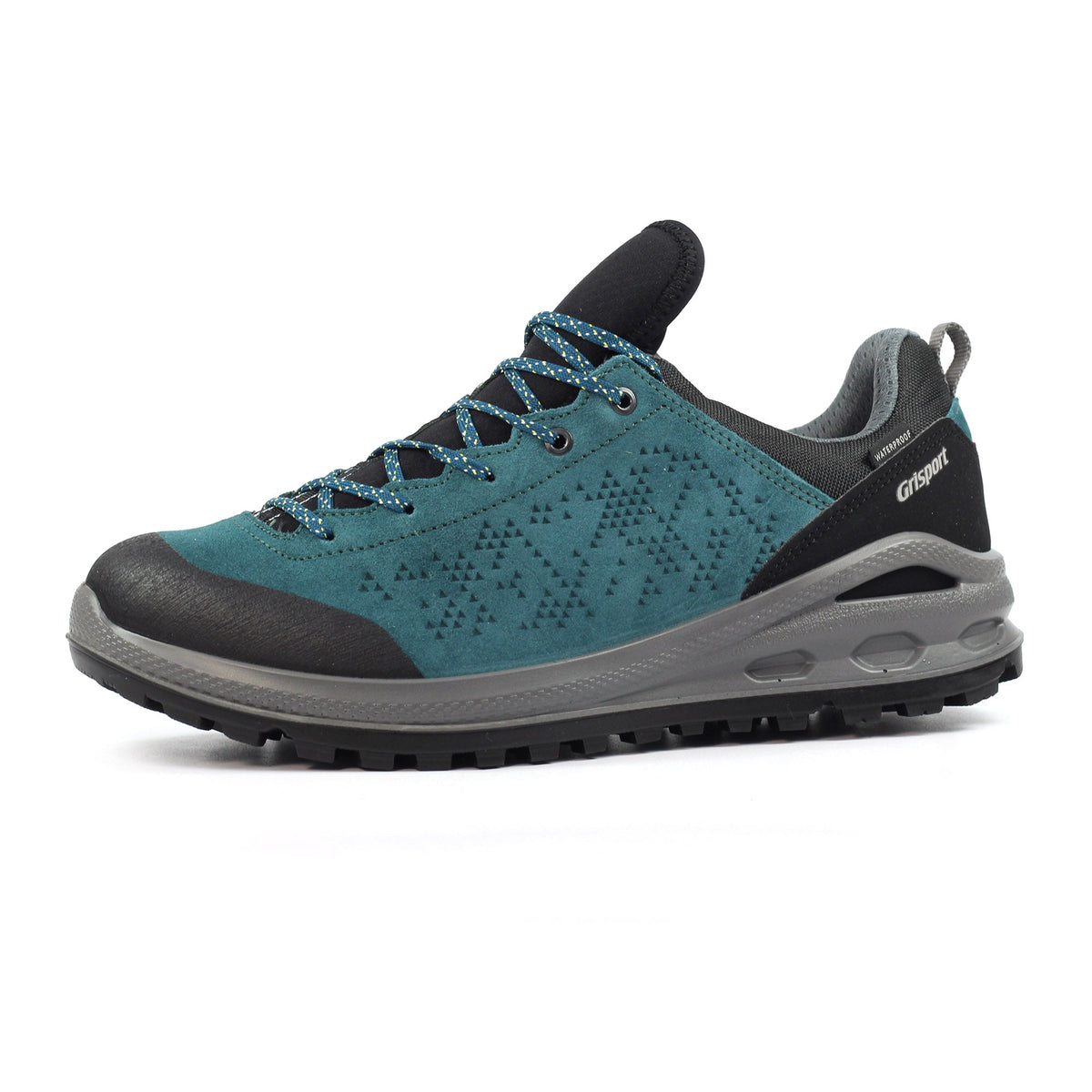 Grisport Phoenix Waterproof Walking Shoe - Teal - Image 6