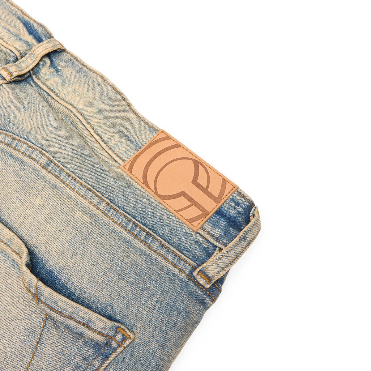 CNCPTS Splatter Denim Pant (Washed Indigo) - Image 4