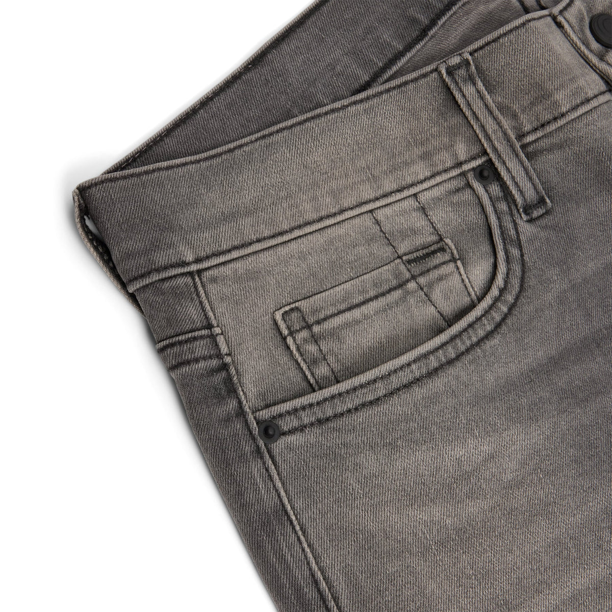CNCPTS Coated Straight Denim (Black/Grey) - Image 5
