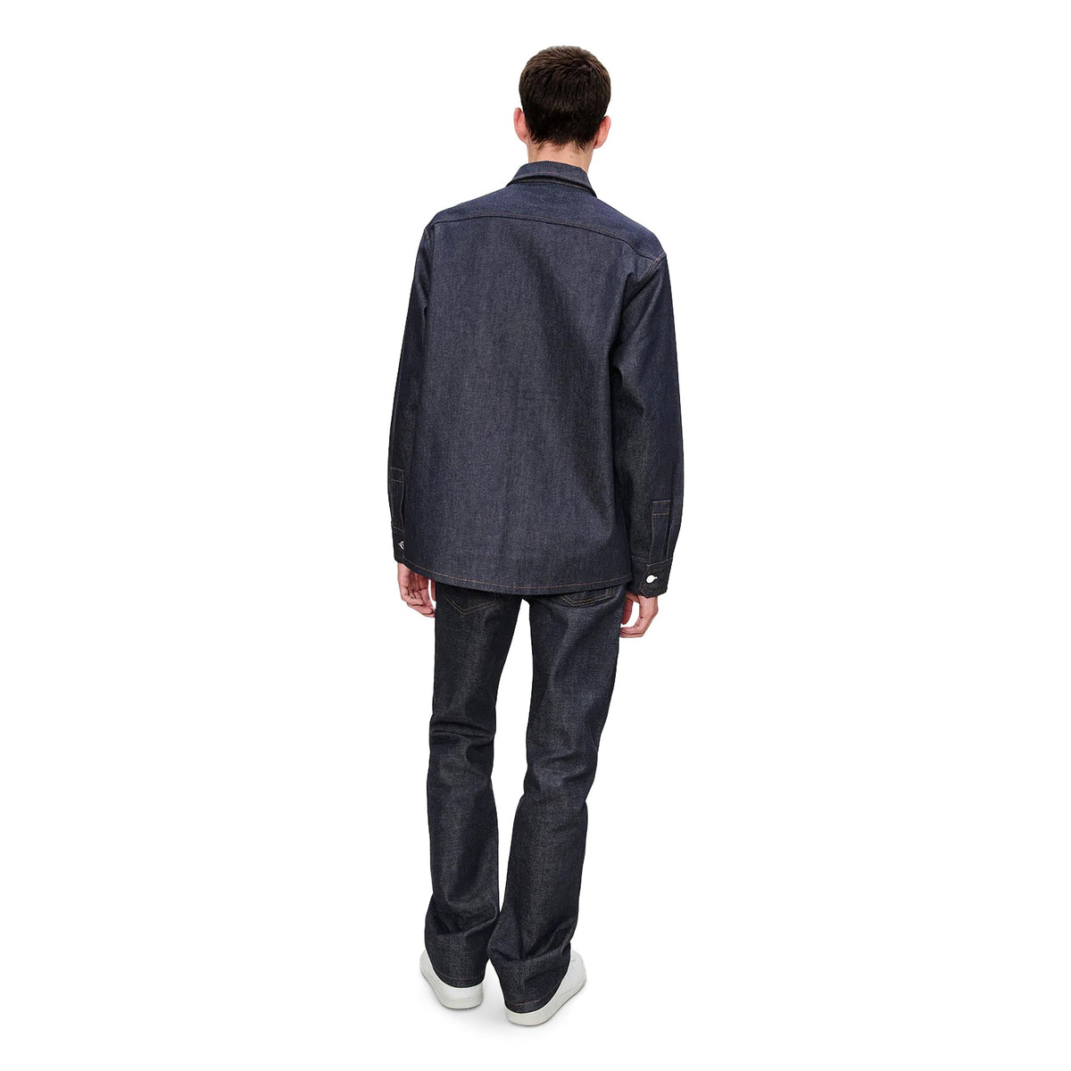 A.P.C. Japanese Denim Jacket (Dark Indigo) - Image 3