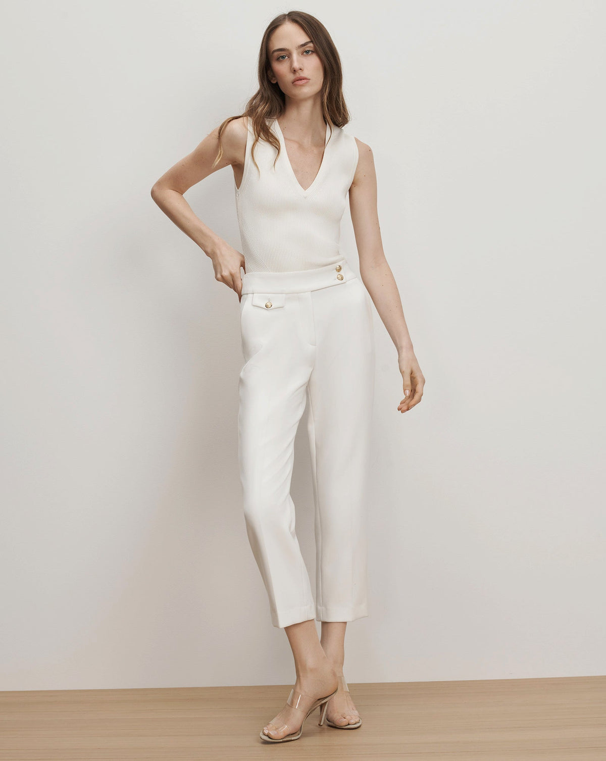 Renzo Crest Button Pant