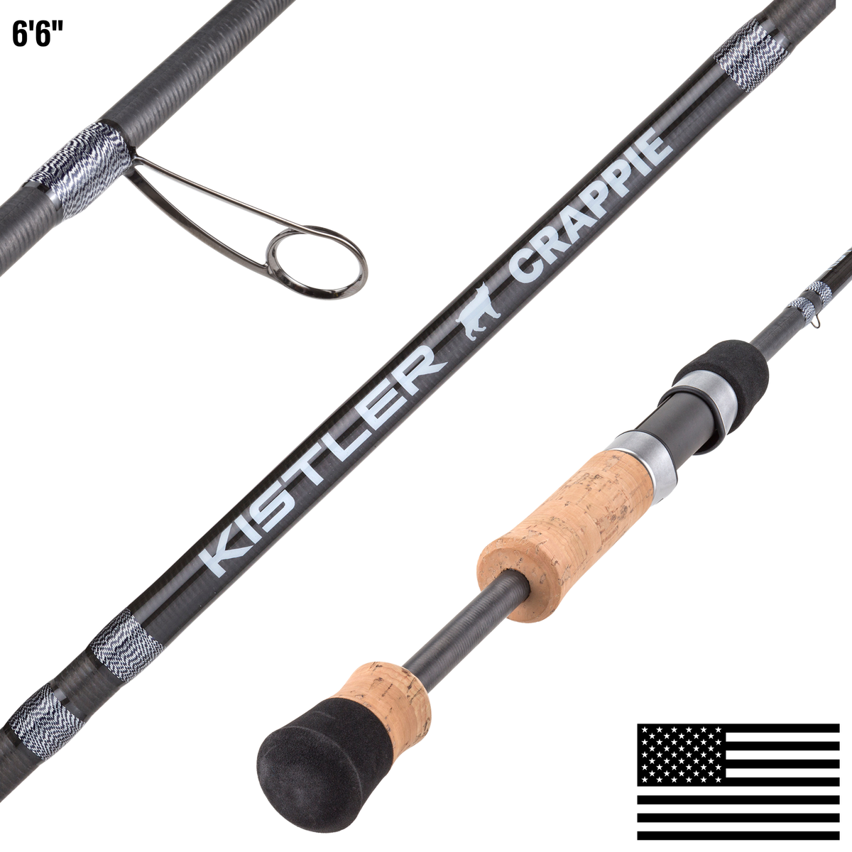 Big Game Crappie Pole - 6'6" Bobcat