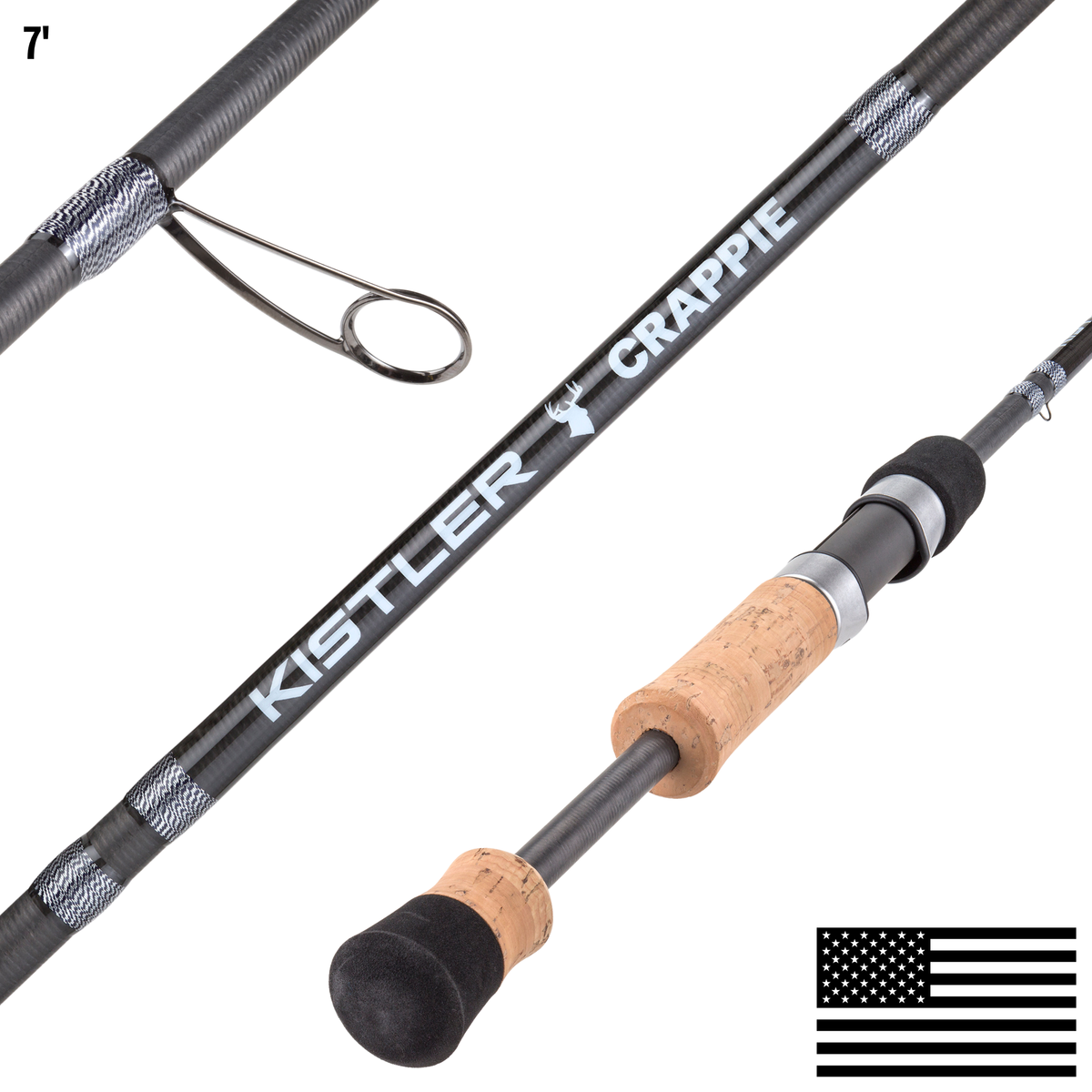 Big Game Crappie Pole - 7' Whitetail