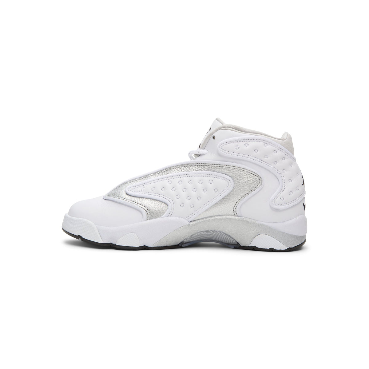 Air Jordan OG (White/Metallic Silver-Black) - Image 2