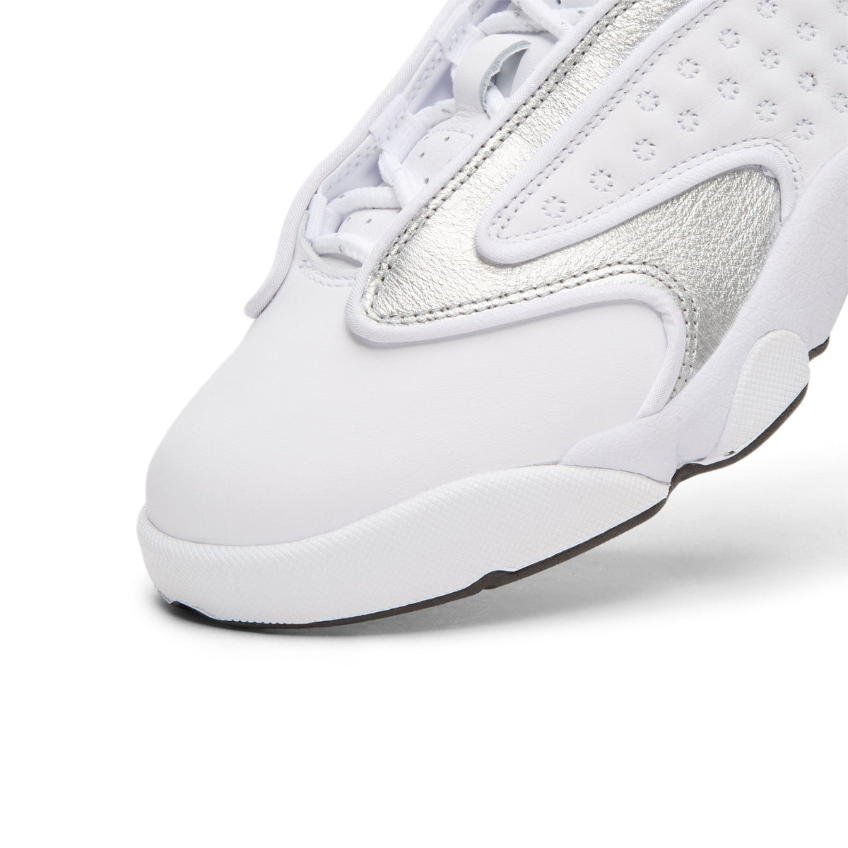 Air Jordan OG (White/Metallic Silver-Black) - Image 6
