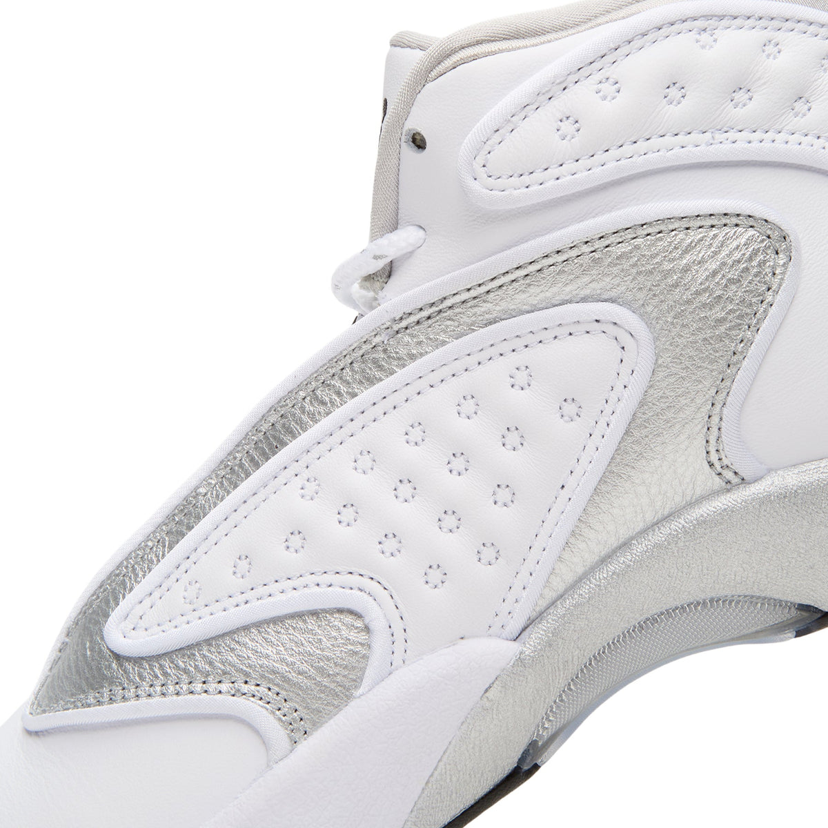 Air Jordan OG (White/Metallic Silver-Black) - Image 8