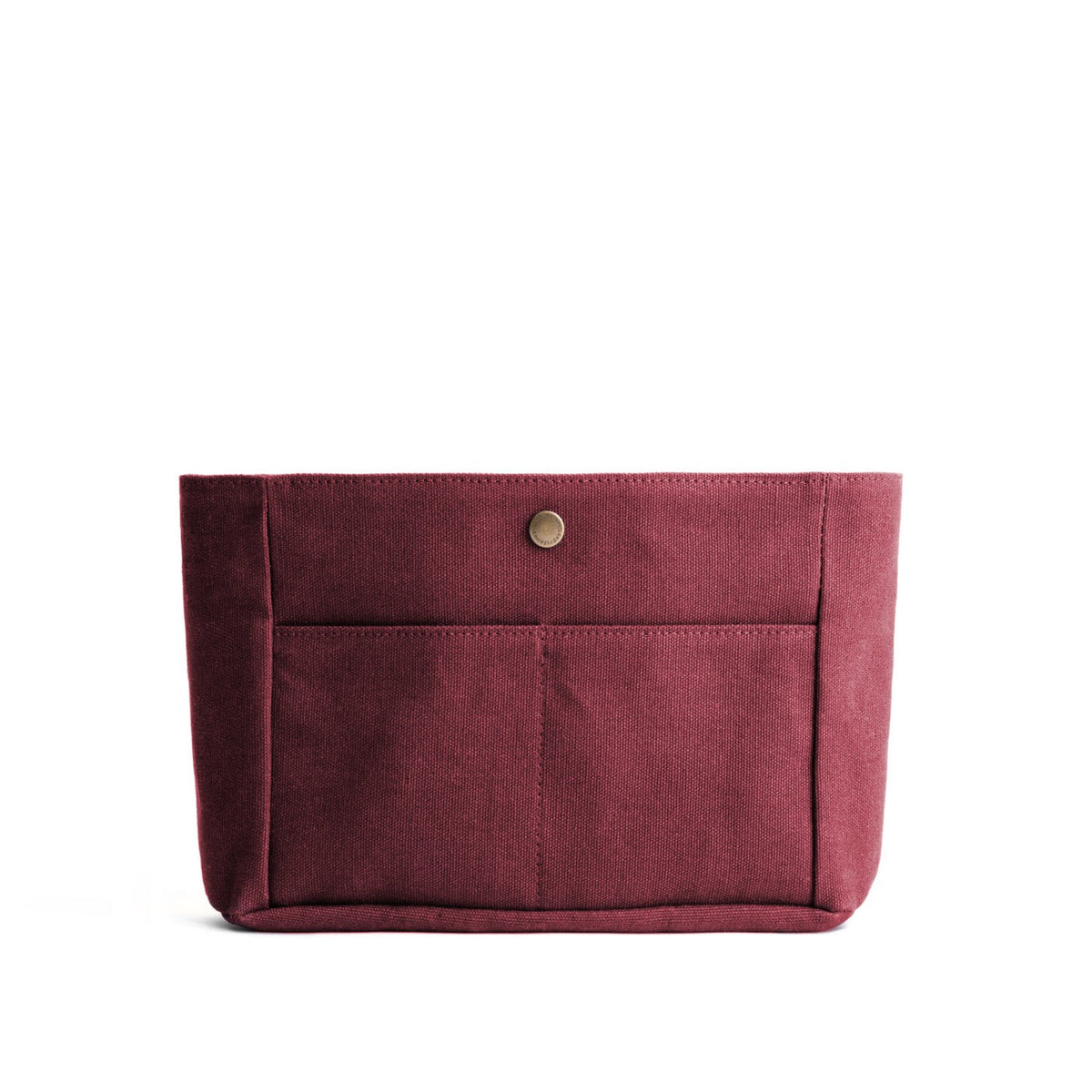 Canvas Purse Organizer - Maroon / Classic / Small