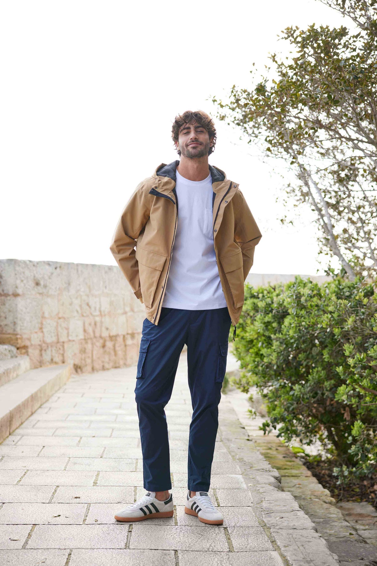 Cason Mens Waterproof Jacket - Walnut - Image 10