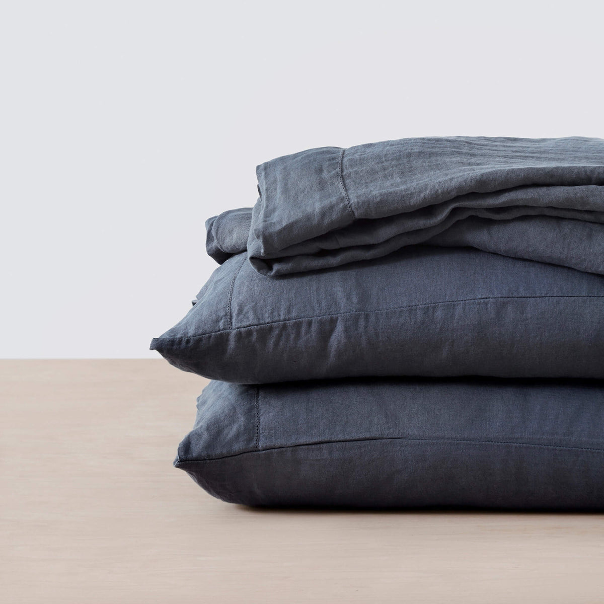 Stonewashed Linen Sheet Set - Image 31