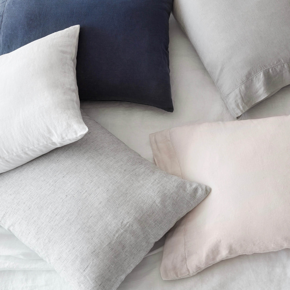 Stonewashed Linen Pillowcases - Image 38