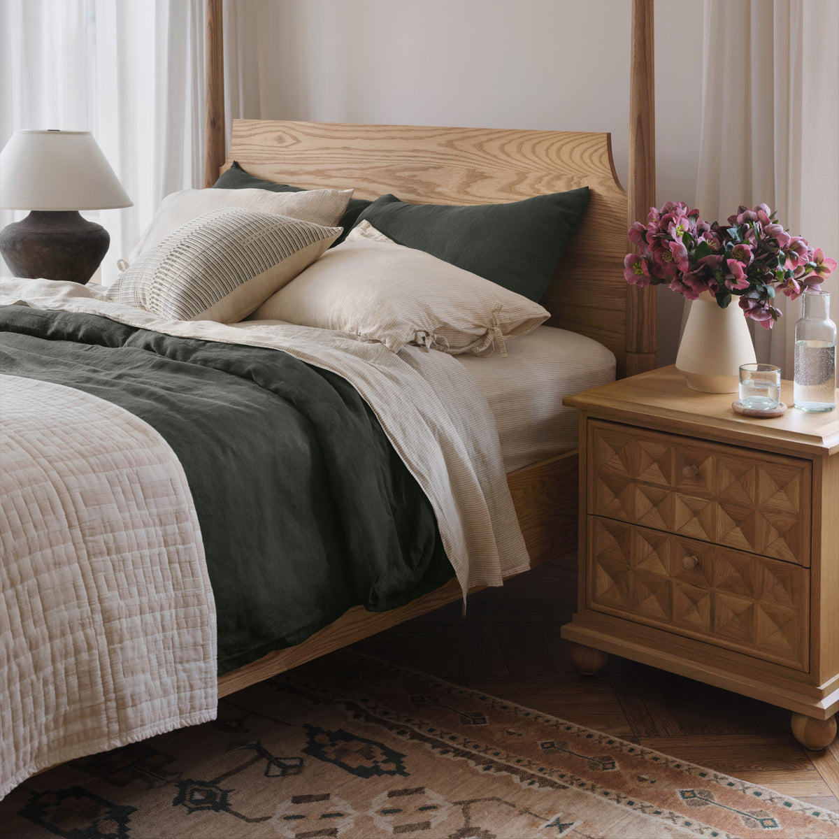Stonewashed Linen Duvet Cover - Image 85