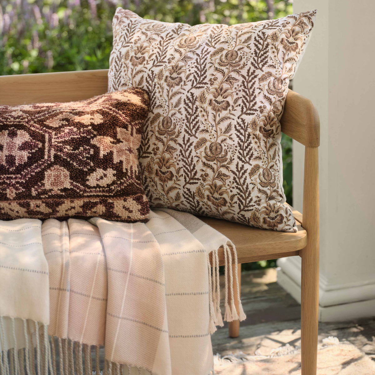 Lia Block Print Pillow - Image 10