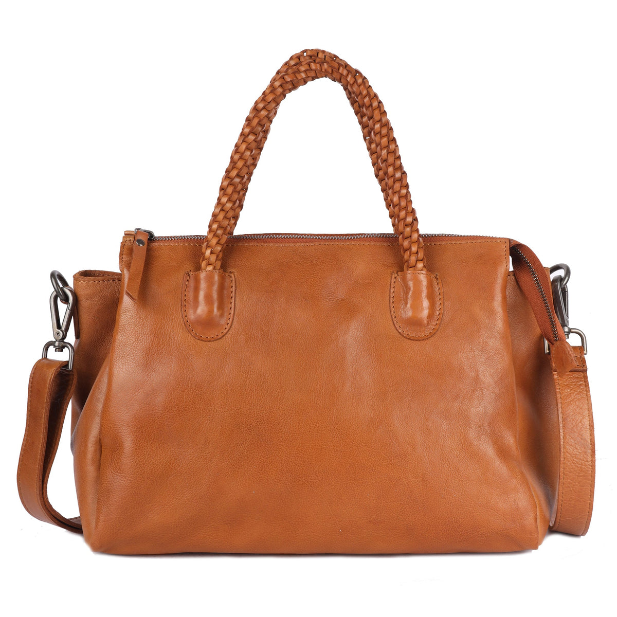 Roam Leather Shoulderbag - Cognac