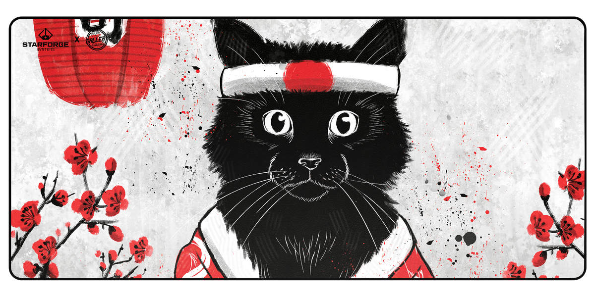 Sushi Cat - Desk Mat - Image 2